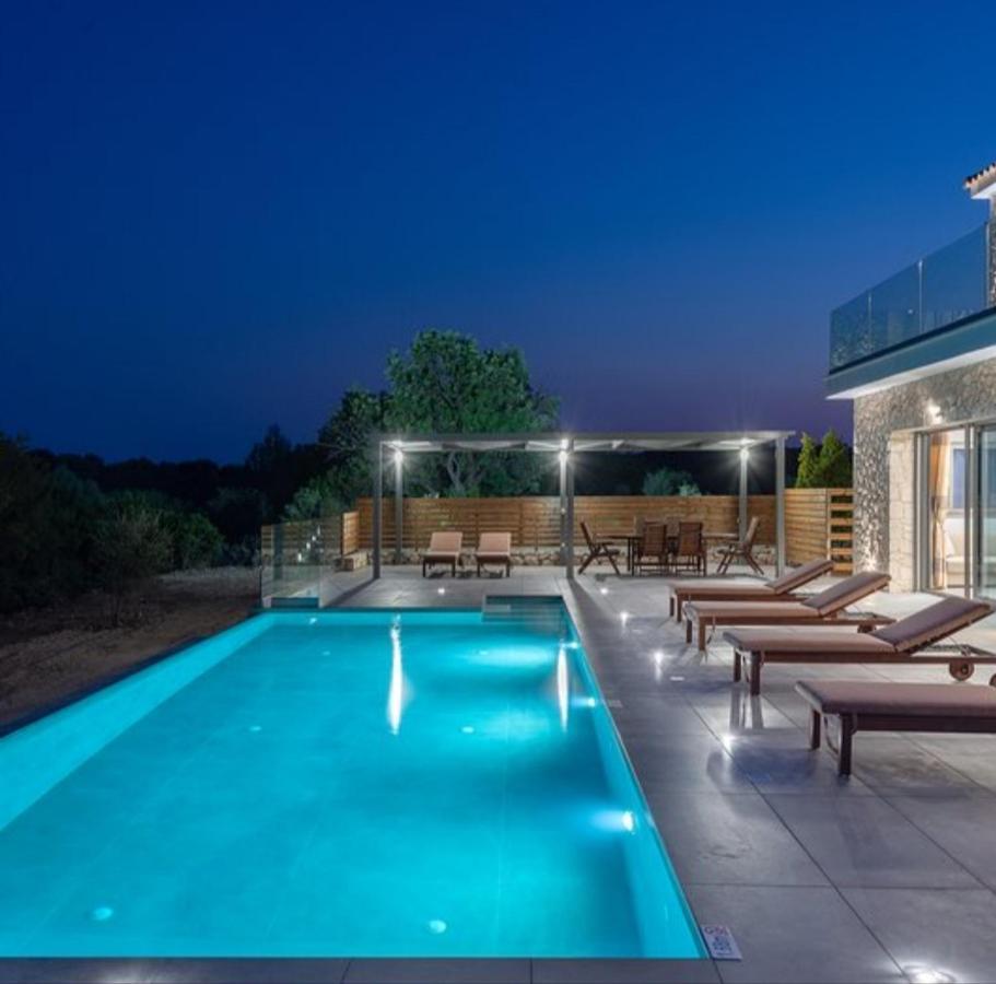 Kefalonia Stone Villas - Villa Petros Kefalonica Trapezaki  Bagian luar foto