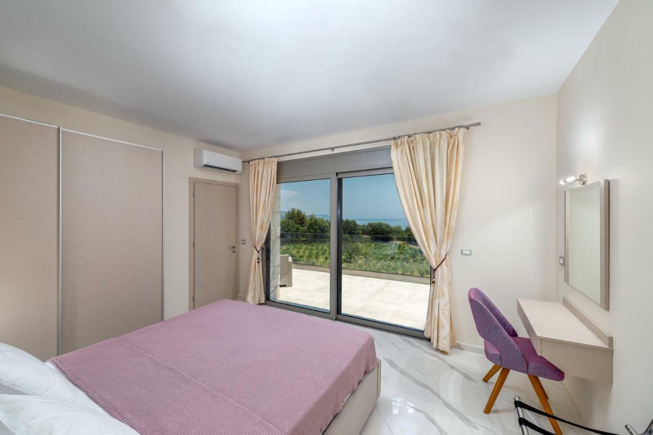 Kefalonia Stone Villas - Villa Petros Kefalonica Trapezaki  Bagian luar foto